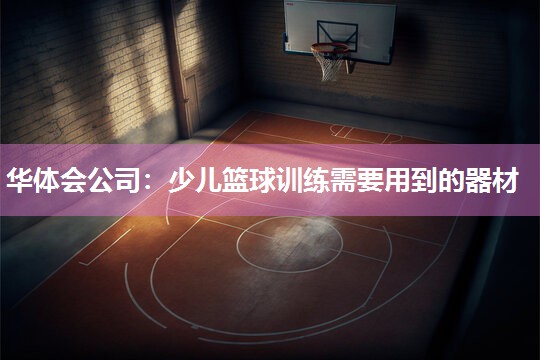 华体会公司：少儿篮球训练需要用到的器材