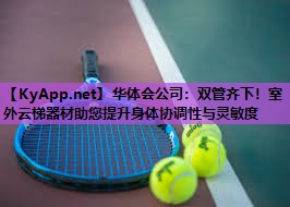 华体会公司：双管齐下！室外云梯器材助您提升身体协调性与灵敏度
